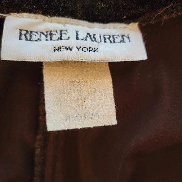 Dark brown velvety dress - Picture 5 of 5